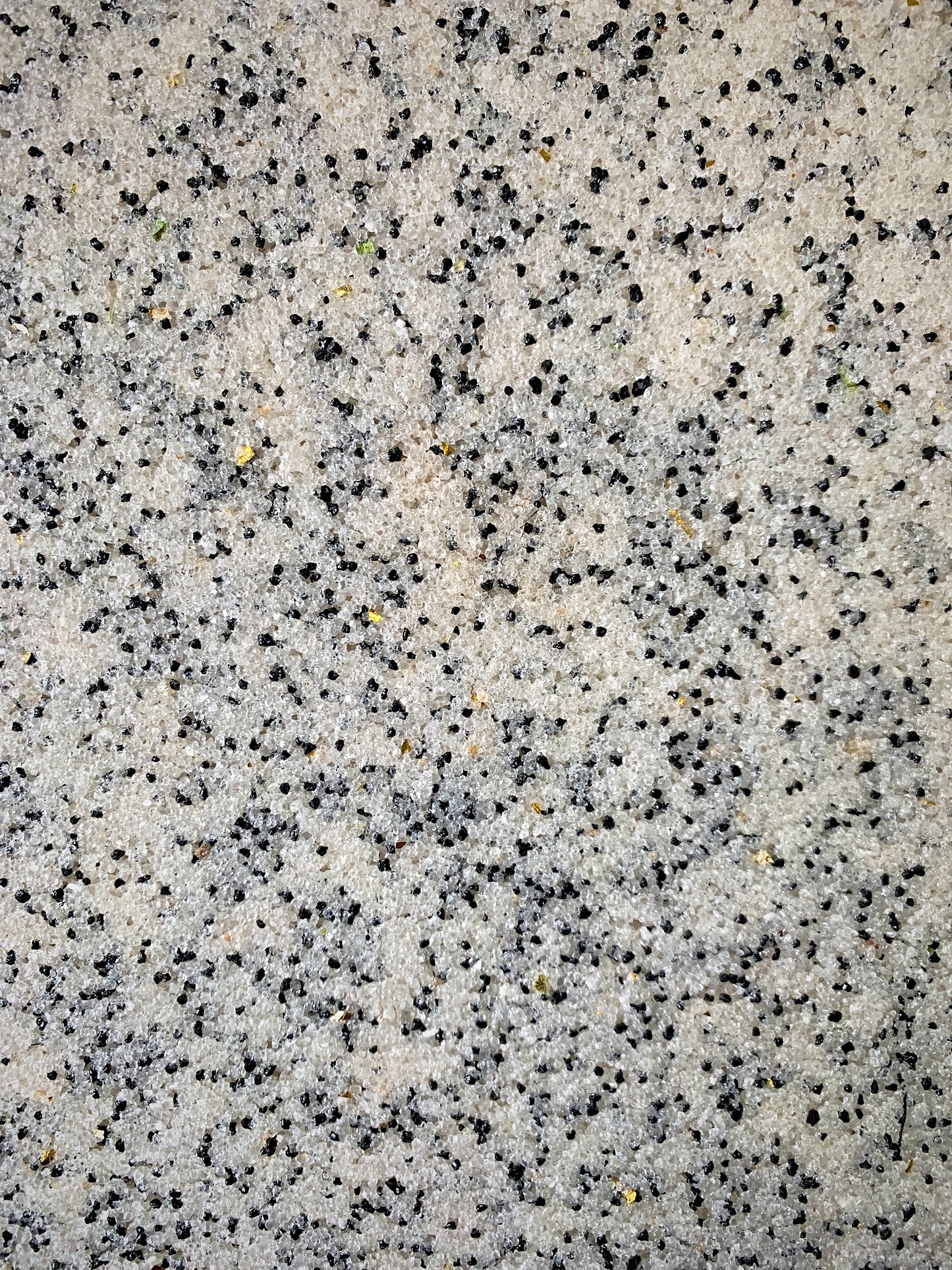 JET BLACK GRANITE GLAMOUR COAT